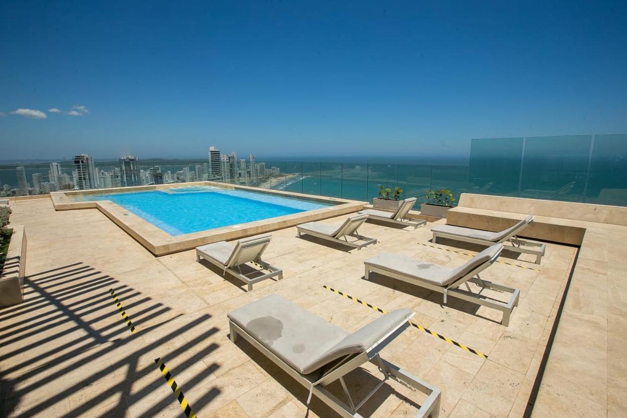 Apartamento En Edificio Murano Elite Frente A Las Playas De Bocagrande Cartagena エクステリア 写真