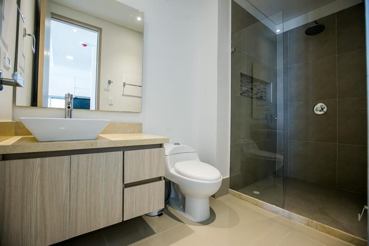 Apartamento En Edificio Murano Elite Frente A Las Playas De Bocagrande Cartagena エクステリア 写真
