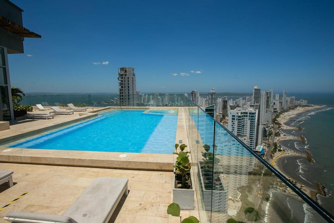 Apartamento En Edificio Murano Elite Frente A Las Playas De Bocagrande Cartagena エクステリア 写真